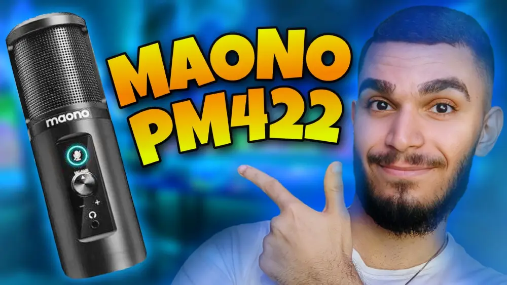 میکروفون ماونو PM422 | بررسی میکروفون Maono pm422 ! آنباکسینگ میکروفون سید علی ابراهیمی