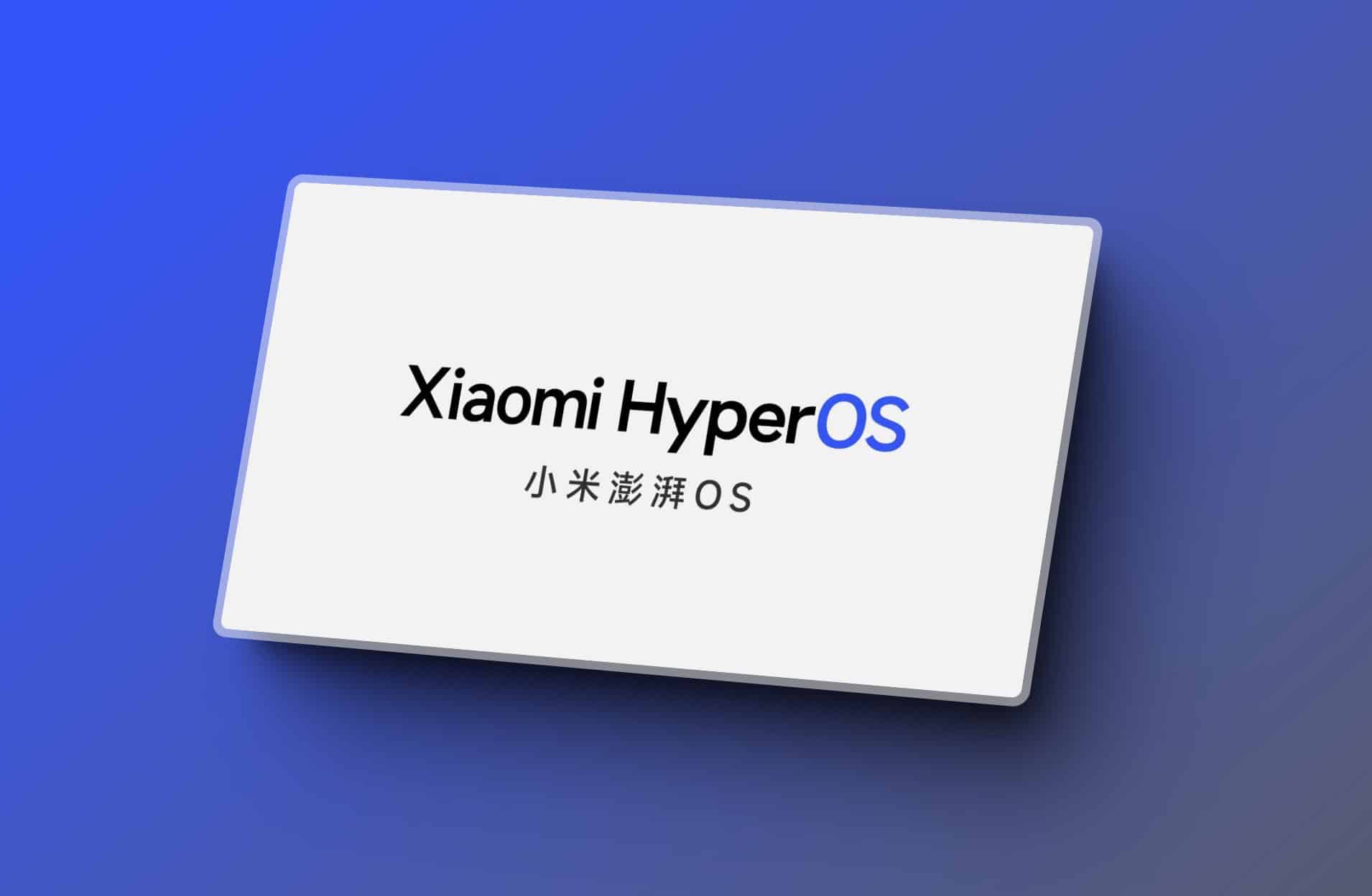 HyperOS : جایگزین سیستم عامل MIUI شیاعومی | سیستم عامل هایپر او اس شیاعومی