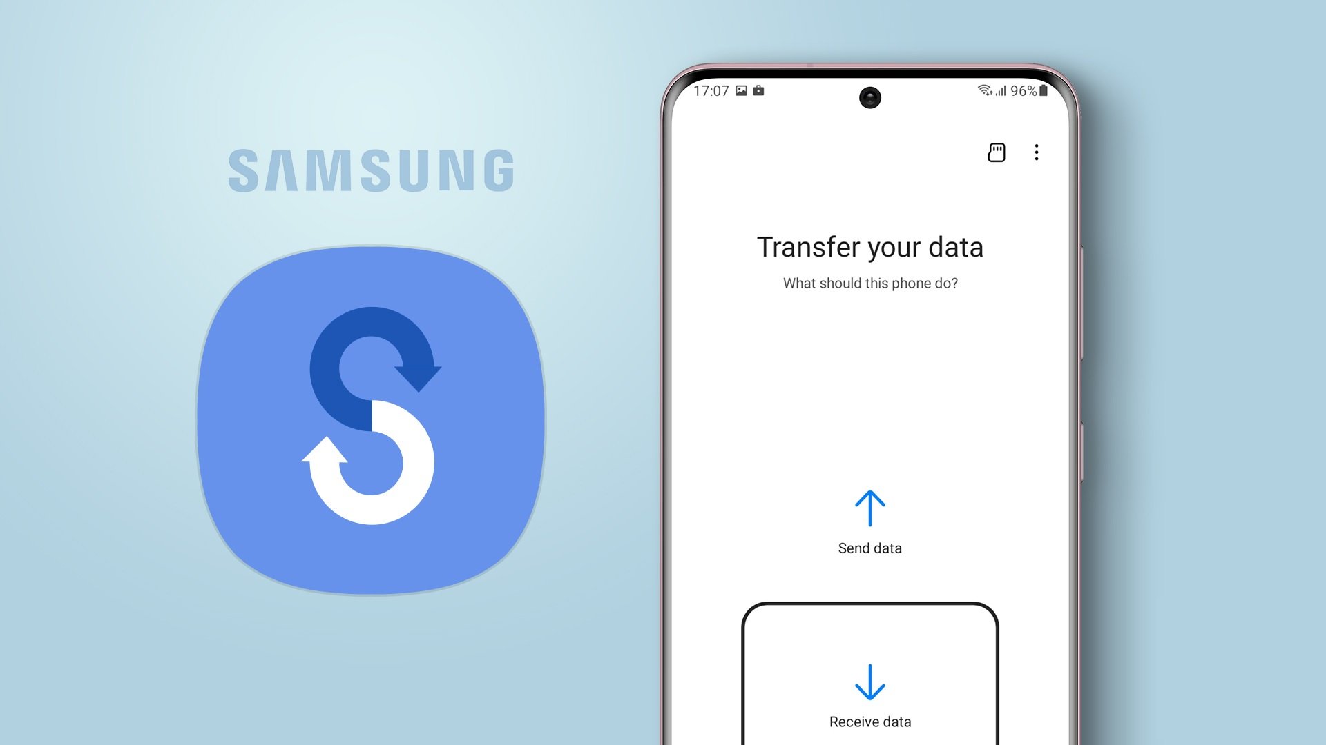 انتقال اطلاعات گوشی به سامسونگ با Smart Switch سامسونگ