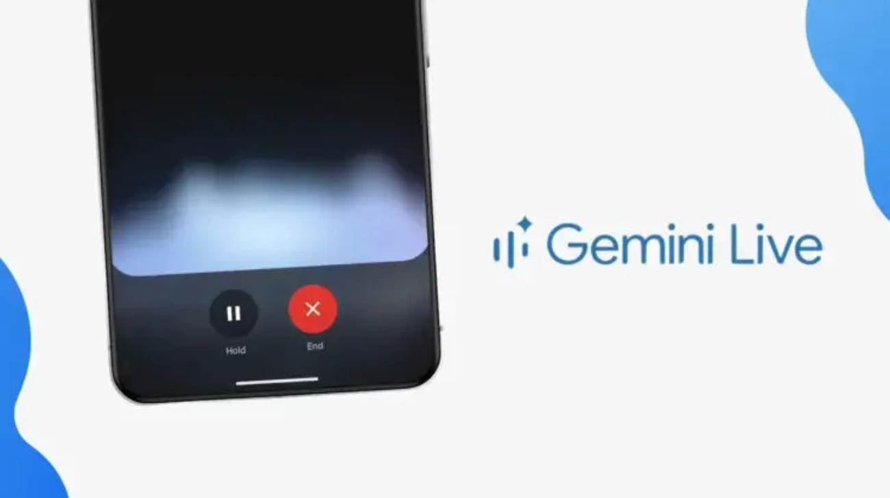 آموزش جیمینی لایو در گوشی با برنامه Gemini Live