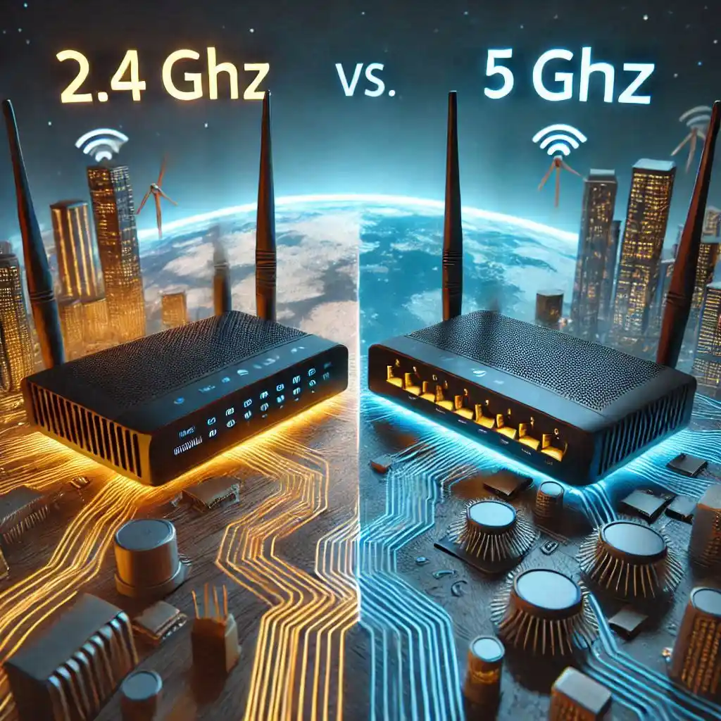 مقایسه مودم 2.4 گیگاهرتز و 5 گیگاهرتز به صورت تخصصی