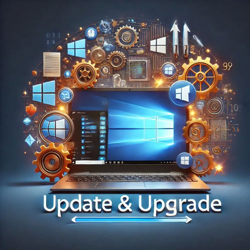 آموزش آپدیت کردن ویندوز 10 و 11 در خانه