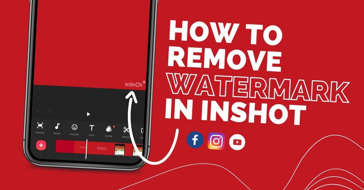 نحوه قرار دادن واترمارک در ویدیو با گوشی و برنامه Inshot