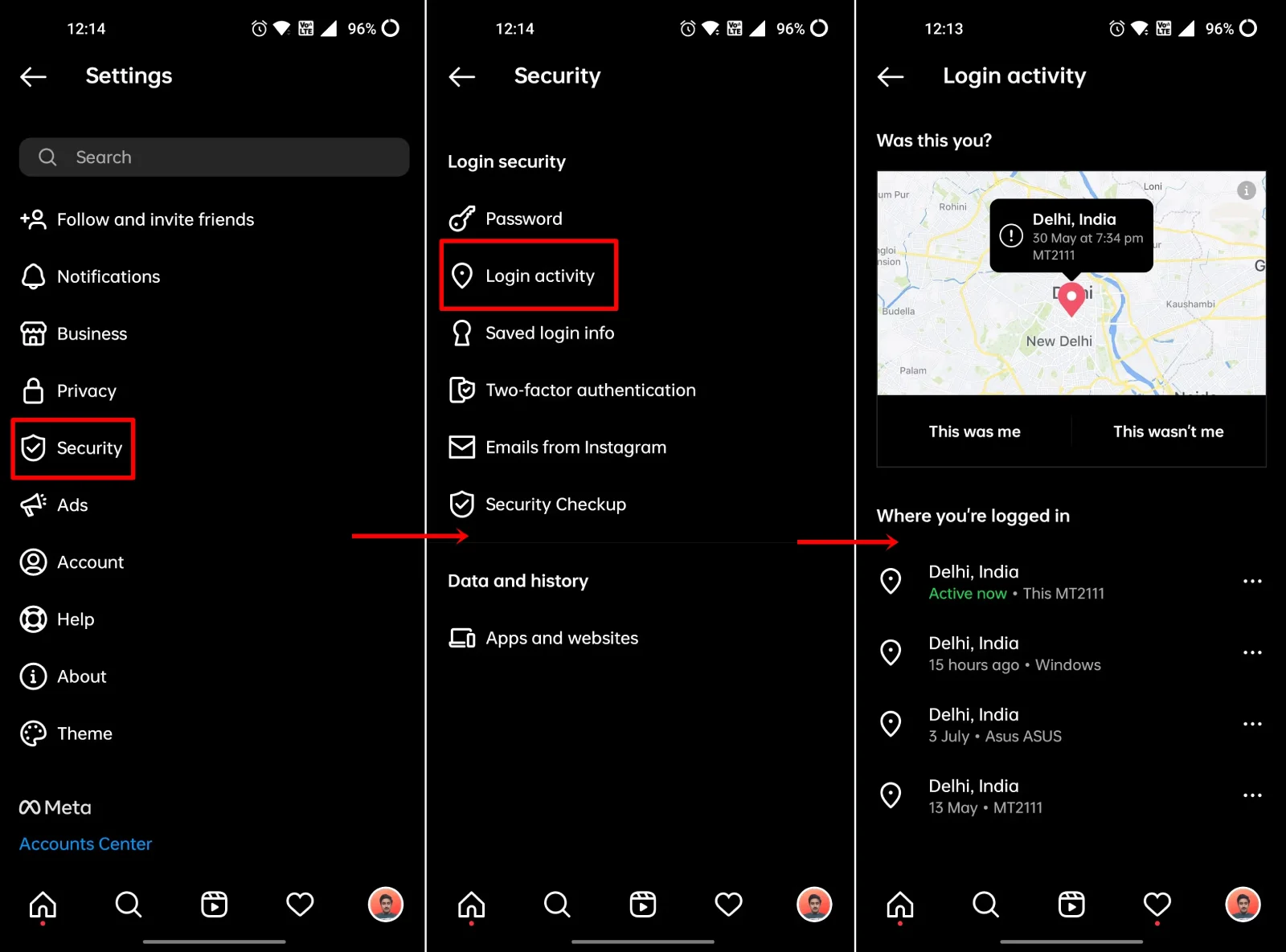 آموزش مشاهده افراد درون اکانت اینستاگرام | چه کسانی در اکانت ما هستند؟