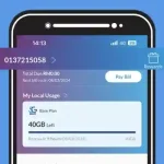 آموزش اپلیکیشن سلکام لایف برای مدیریت سیم کارت مالزی