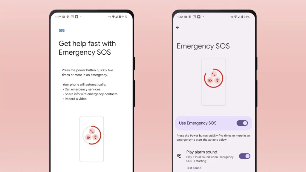 نحوه فعالسازی Emergency SOS در گوشی اندروید و IOS