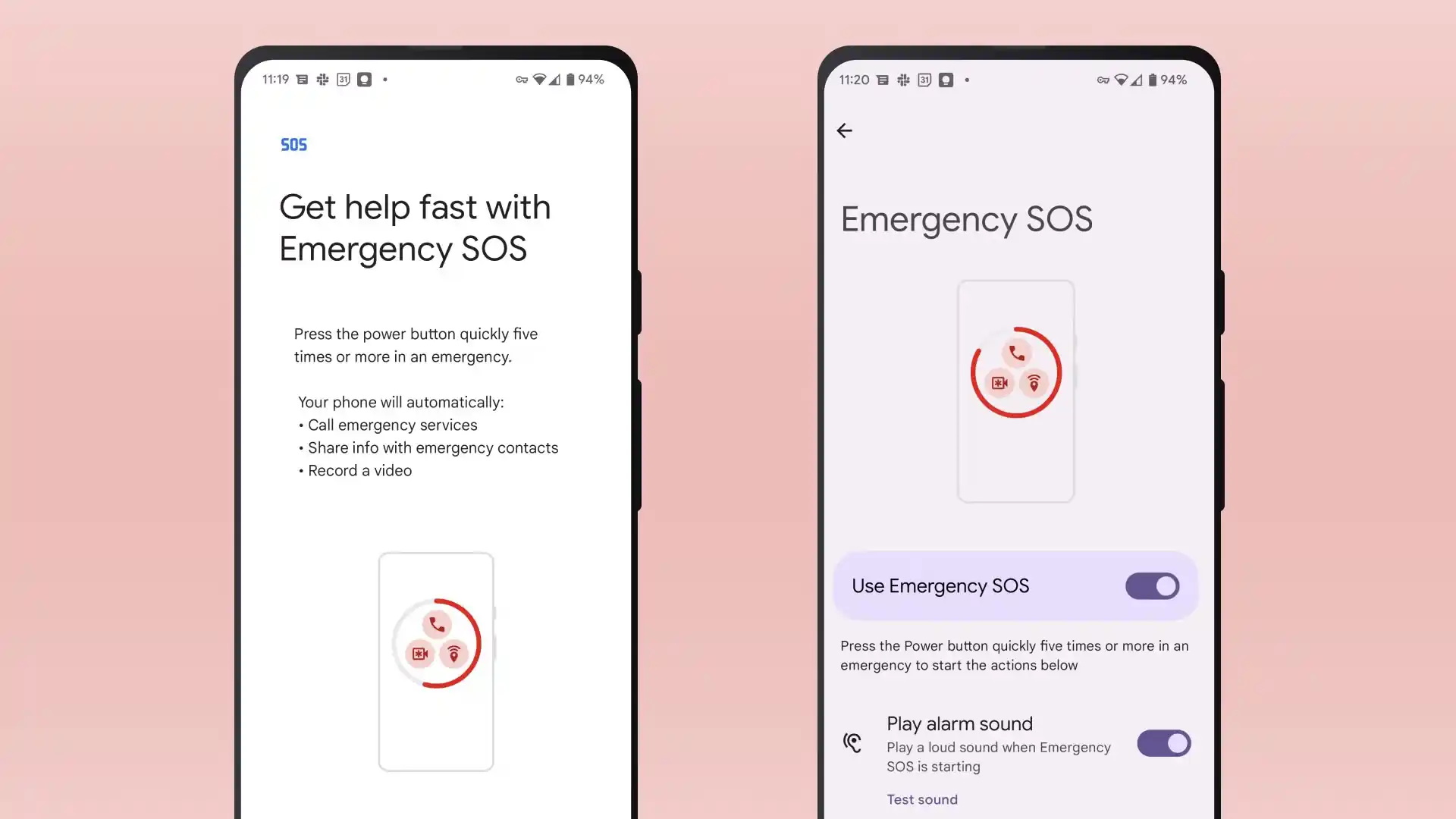 نحوه فعالسازی Emergency SOS در گوشی اندروید و IOS