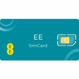 سیم کارت فیزیکی EE انگلیس دائمی