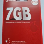 سیم کارت ودافون انگلیس