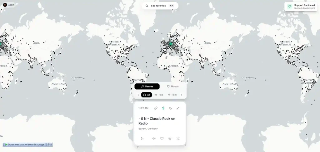 آموزش شنیدن رادیو بین المللی بقیه کشور ها با Radiocast