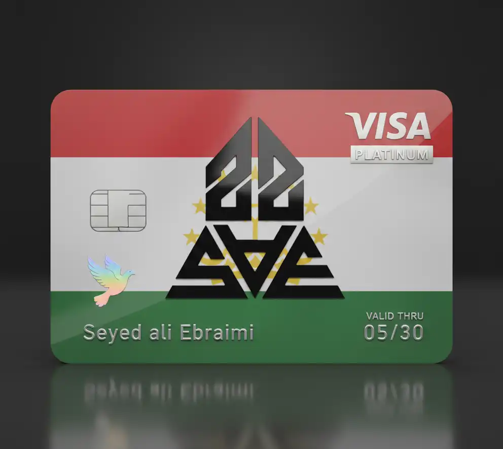 افتتاح Visa Card پلاتینیوم بیزنس VIP اعتباری تاجیکستان