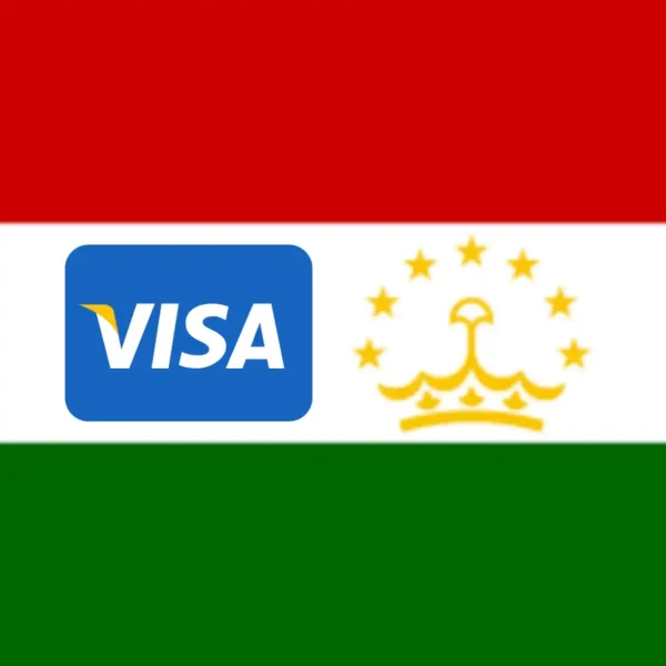 افتتاح حساب ویزا کارت تاجیکستان SAE22