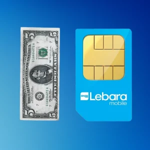 سیم کارت لبارا انگلیس با 5 پوند شارژ به نام شما